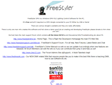 Tablet Screenshot of freestylersupport.com